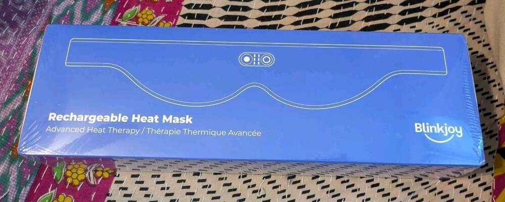 Blinkjoy Rechargeable Heated Eye Mask Advanced Heat Therapy